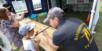 Kinderfest Aktion Blasrohrschiessen