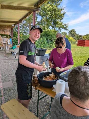 Zwiebeln schneiden