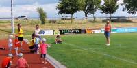 Vereinsmeisterschaften Spielturnen Schweifball werfen