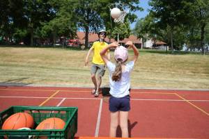Kinderfest Basketball-Aktion