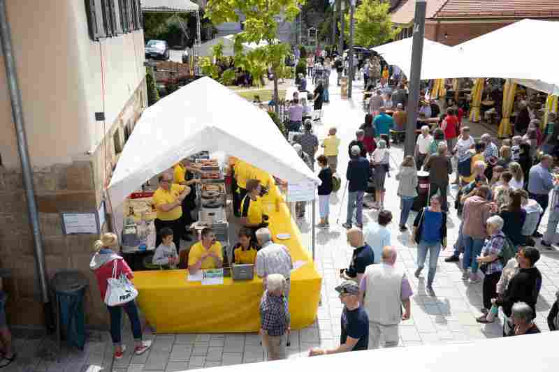 Dorffest und Ortkern-Einweihung