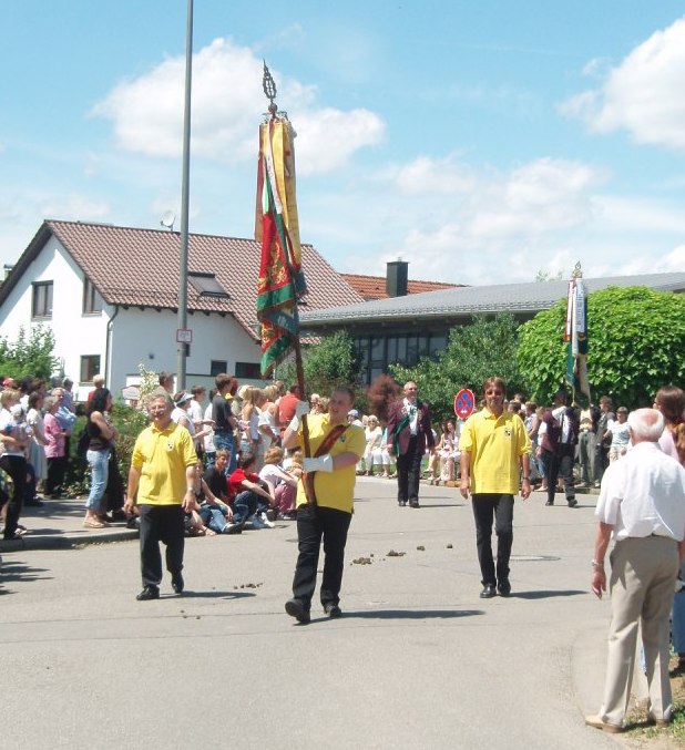 Fahnenabordnung 2007 Kinderfest